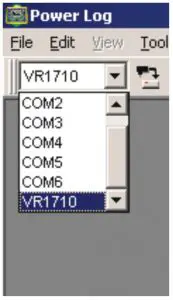 Adjusting Recorder Settings with Power Log
