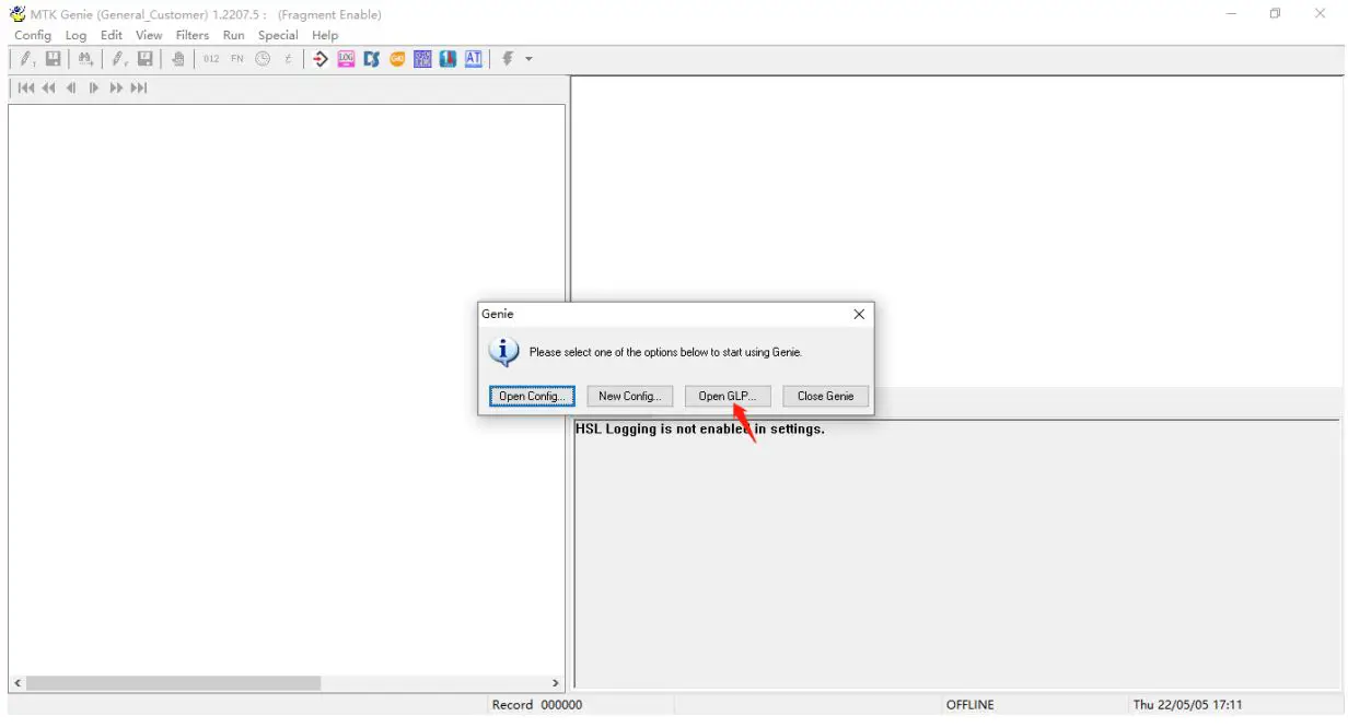 QUECTEL BC20 Genie Herbert Pan Module User Manual - Click on the saved xxx