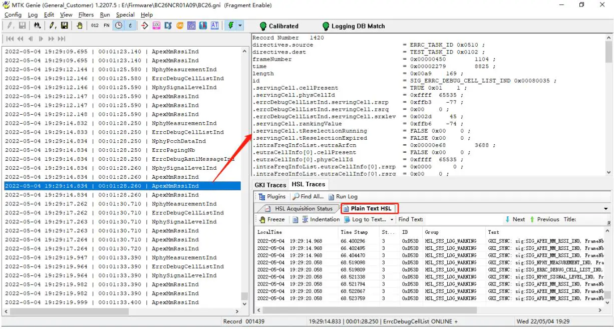 QUECTEL BC20 Genie Herbert Pan Module User Manual - Then the window as shown below pops up