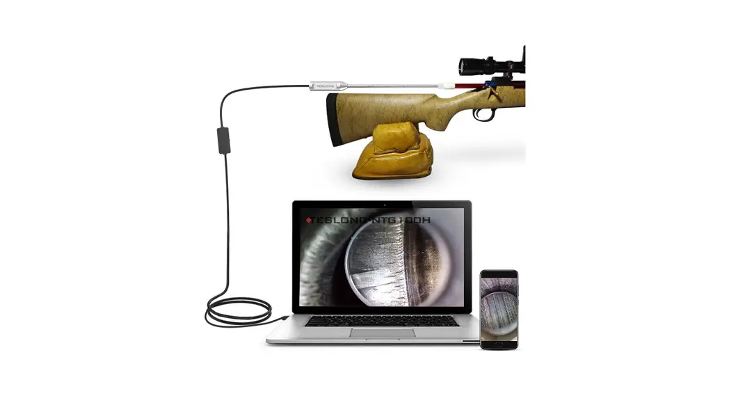 Teslong Ntg100h Rigid Rifle Borescope User Guide