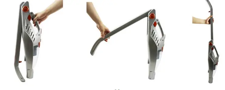 HEMA 2 in 1 Upright and handheld vacuum cleaner 14.8V-4