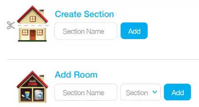 Home Center Lite - Create Rooms 1