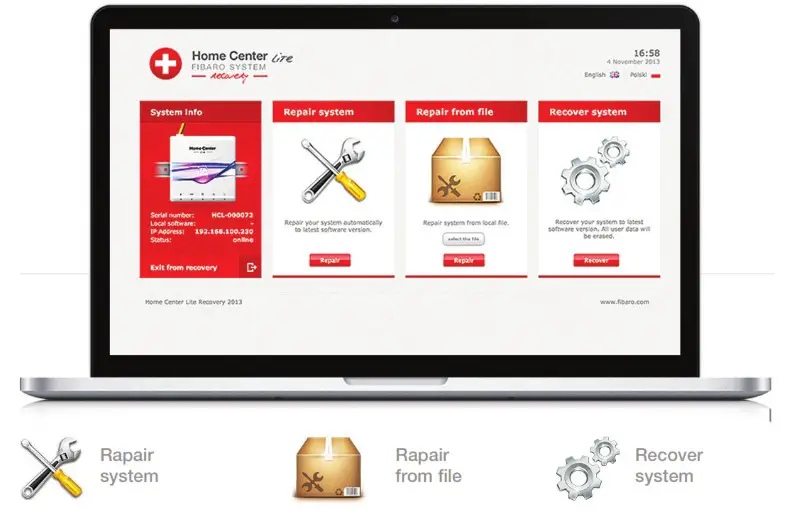 Home Center Lite - Recovery 1