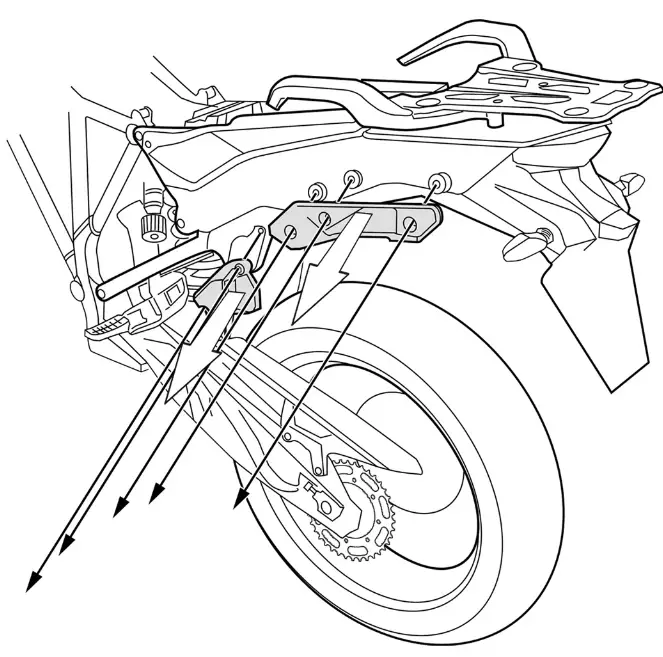 Touratech 6827-O Zega Evo x sondersystem