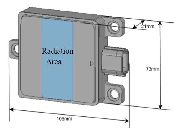 Beijing Jingwei Hirain Technologies MRR510 Millimeter Wave Radar 2