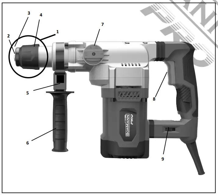 Description of main parts