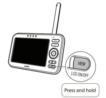 vtech VM5255 Remote Pan and Manual Tilt Video Baby Monitor - Figure 10