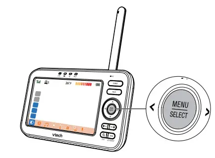 vtech VM5255 Remote Pan and Manual Tilt Video Baby Monitor - Figure 11