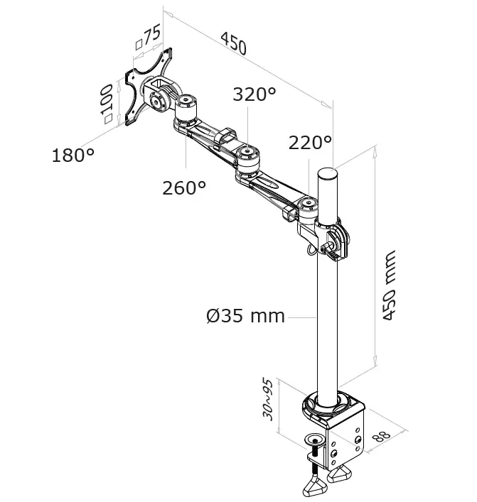 Neomounts-FPMA-D935-Monitor-Desk-Mount-image