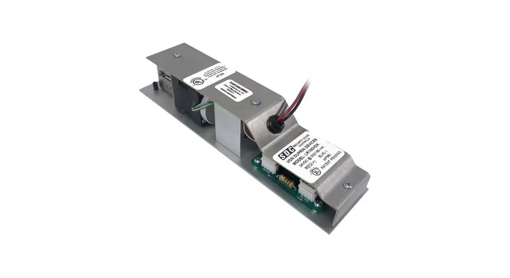 Sdc Lr100fck-em Electric Latch Retraction Kit Instruction Manual