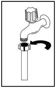 Westinghouse Dishwasher-------AWater inlet hose