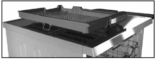 Westinghouse Dishwasher------Cutlery and dishes
