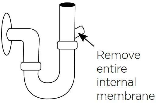 Westinghouse Dishwasher-------Water drain hose