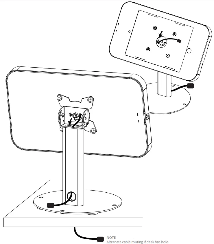 kanto SDS150 Desktop Security iPad Stand - fig7