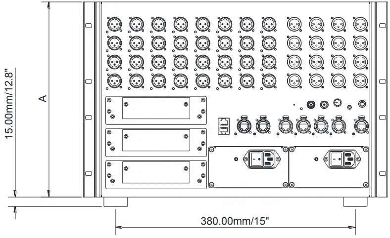 ALLEN HEALTH DM32 DLive 32 Input Digital Stagebox A13