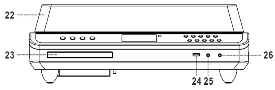 soundmaster PL979 Turntable Record Player HiFi System - fig 2