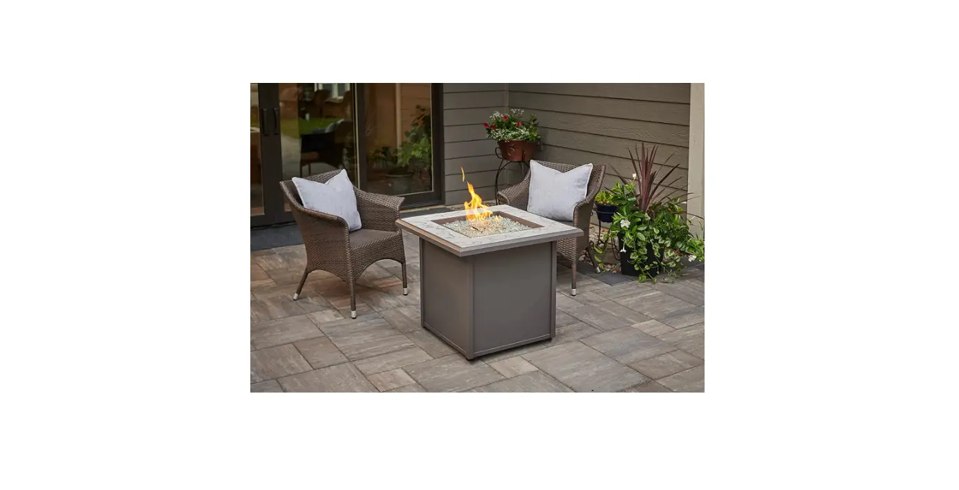 The Outdoor Greatroom Company Vghn-gr-k Vaughn Fire Table Instruction Manual