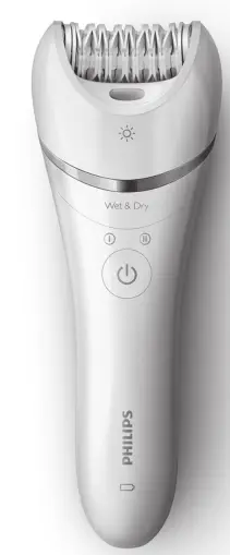 PHILIPS BRE700 Wet and Dry Epilator - fig