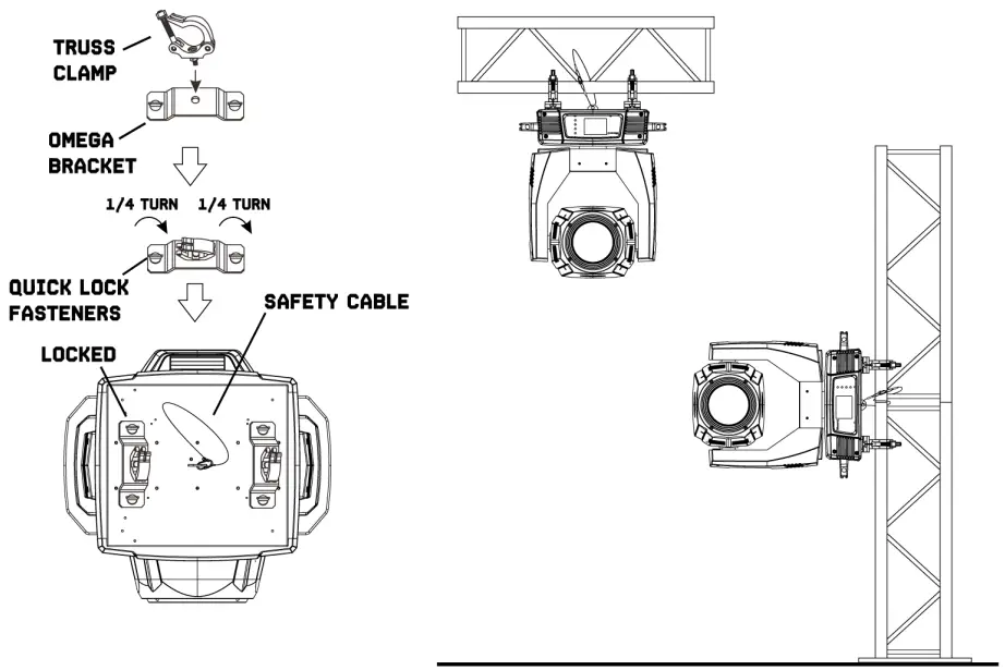 beamZ 150.395 Tiger 18R MKII Moving Head 2pcs in Flightcase -
