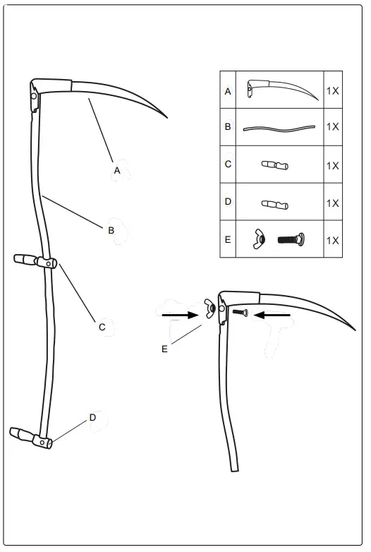 Hard Head 018986 Cutting Tall Grass Scythe-1