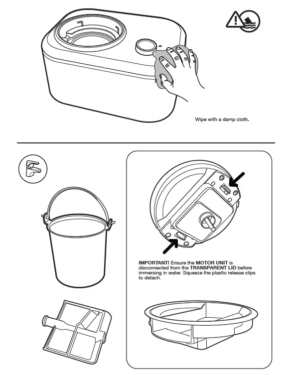 VonShef-2000152 1L Ice-Cream-Maker-with-Compressor-fig-2