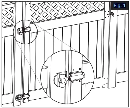 Barrette EZ GRIP Gate Handle -Install Barrette