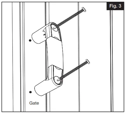 Barrette EZ GRIP Gate Handle - handle