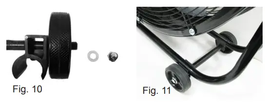 MASTER MAC-12F High Velocity Direct Drive Floor Fan - fig 5