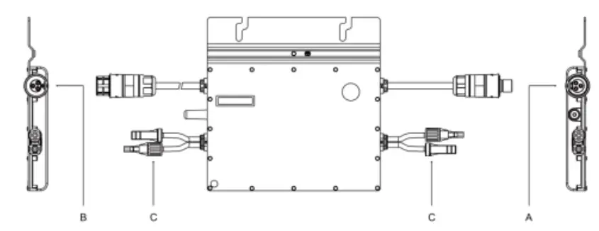 hoymiles HM 600 Single Phase Micro Inverter - fig3