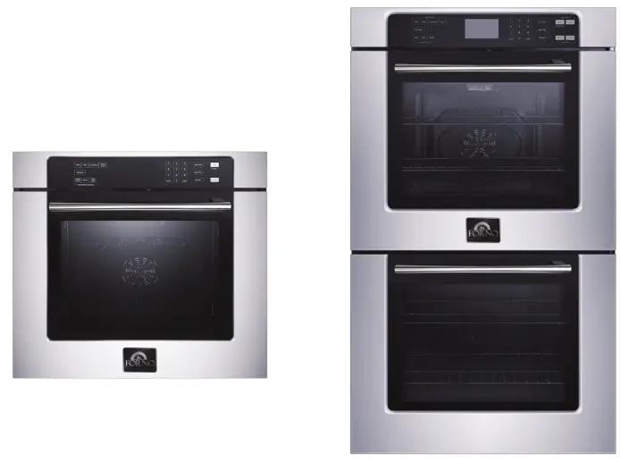 FORNO FBOEL1365 30 FBOEL1358 30 30 Inch Single and Double Built In Oven-