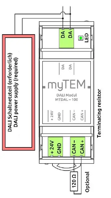 myTEM-SmartHome-MTDAL-100 DALI-Module-FIG-2