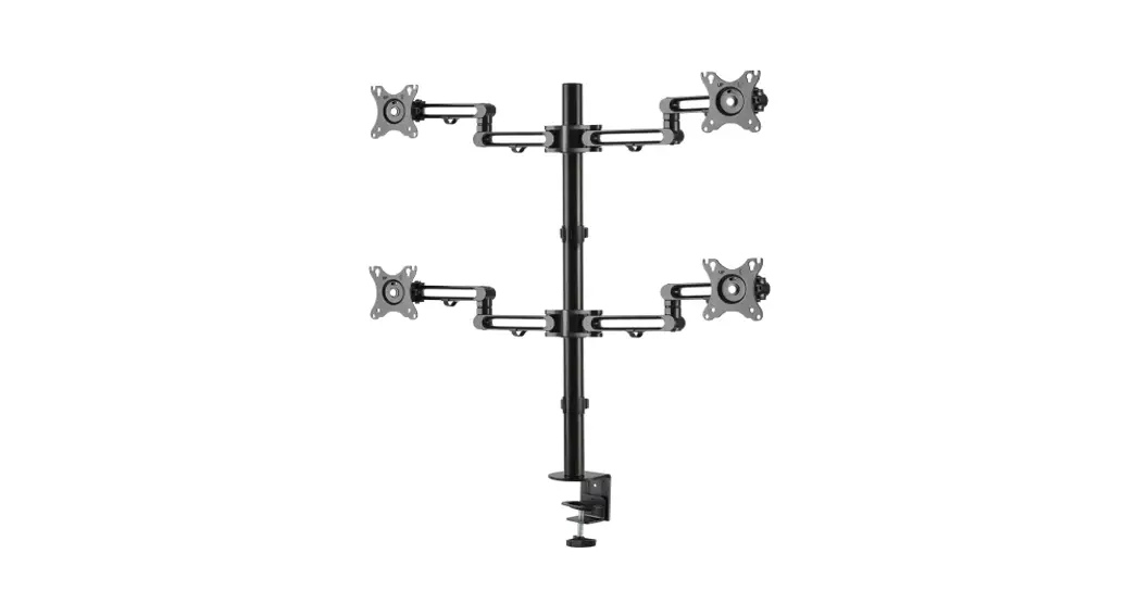 Tripp-lite Ddr1327sqfc-1 Quad Flat-screen Flex Arm Desk Clamp Owner's Manual Tripp-lite Ddr1327sqfc-1 Quad Flat-screen Flex Arm Desk Clamp Owner's Manual