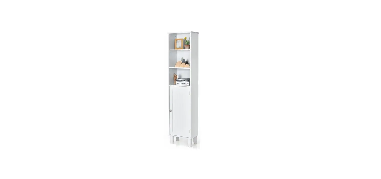 Costway Jv10257wh Bathroom Storage Cabinet User Manual Costway Jv10257wh Bathroom Storage Cabinet User Manual