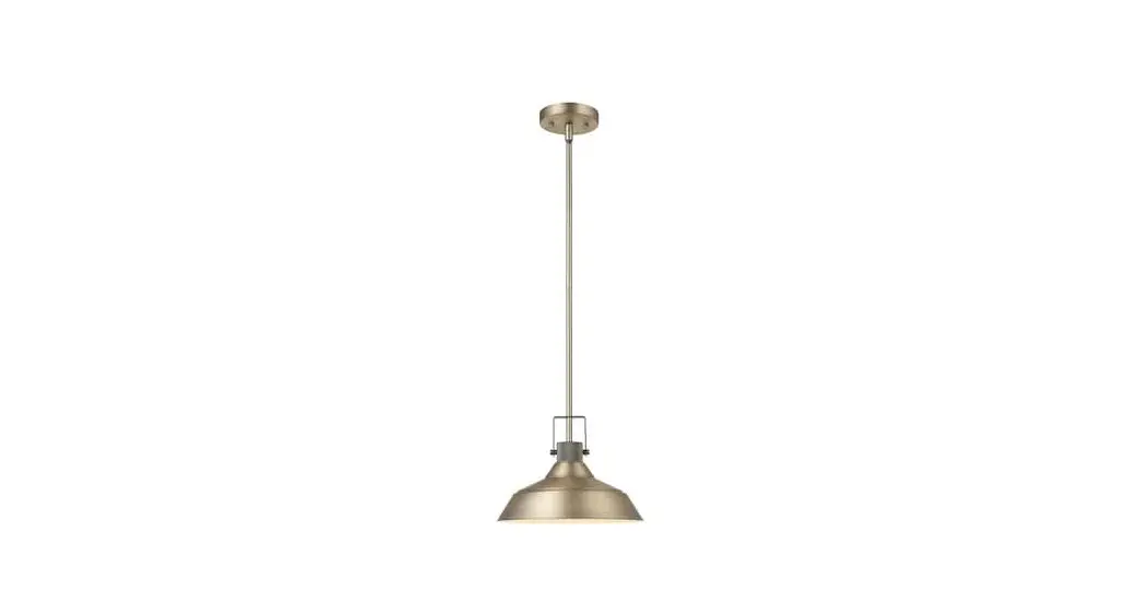 Globe 65475 Sutton 1-light Matte Brass Outdoor Indoor Pendant Light Instruction Manual