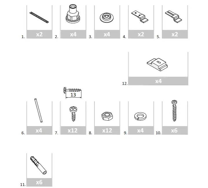 cersanit Kaliope 153x100 R Asymmetric Angular Acrylic Bathtub 1