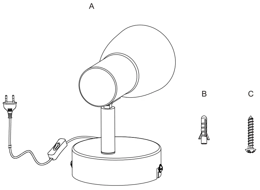 NOVA LIFE MIKE Interior Wall Lamp fig