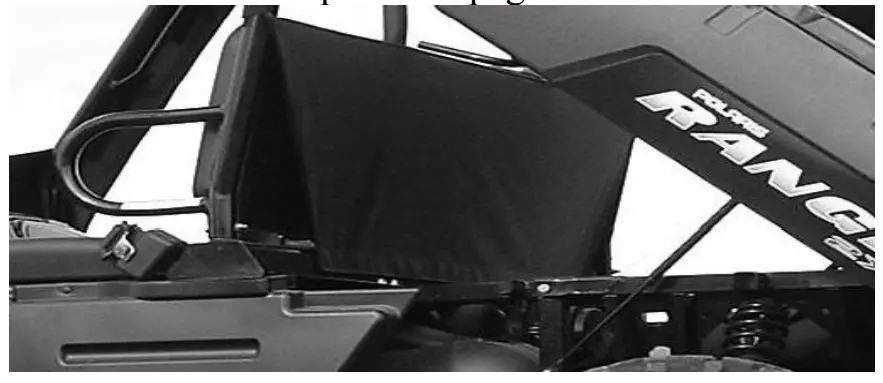 FALCON RIDGE PO 08RANGER MCO1 Polaris Ranger Mini Cab Enclosure-fig1