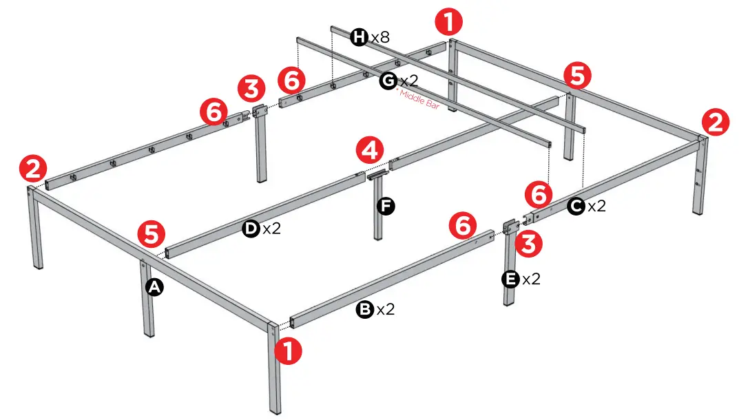 zinus-Metal-platform-bed-FIG-1
