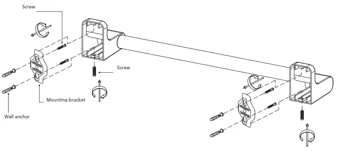 globe 65556 5-Piece Bath Set - 8