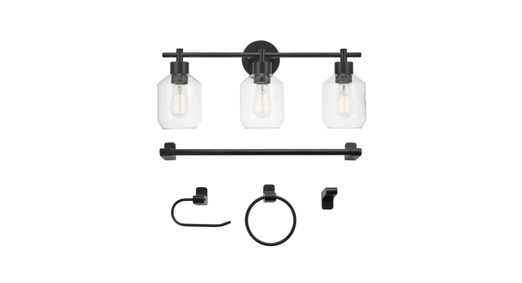 Globe 65556 5-piece Bath Set Instruction Manual Globe 65556 5-piece Bath Set Instruction Manual