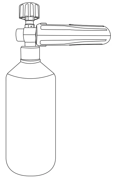 AstroAI Electroplating Foam Cannon -