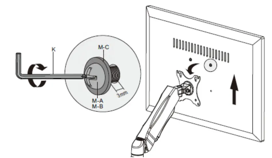 LINDY 40705-6 Single-Dual Display Gas-Spring Desktop Mount - Figure 7