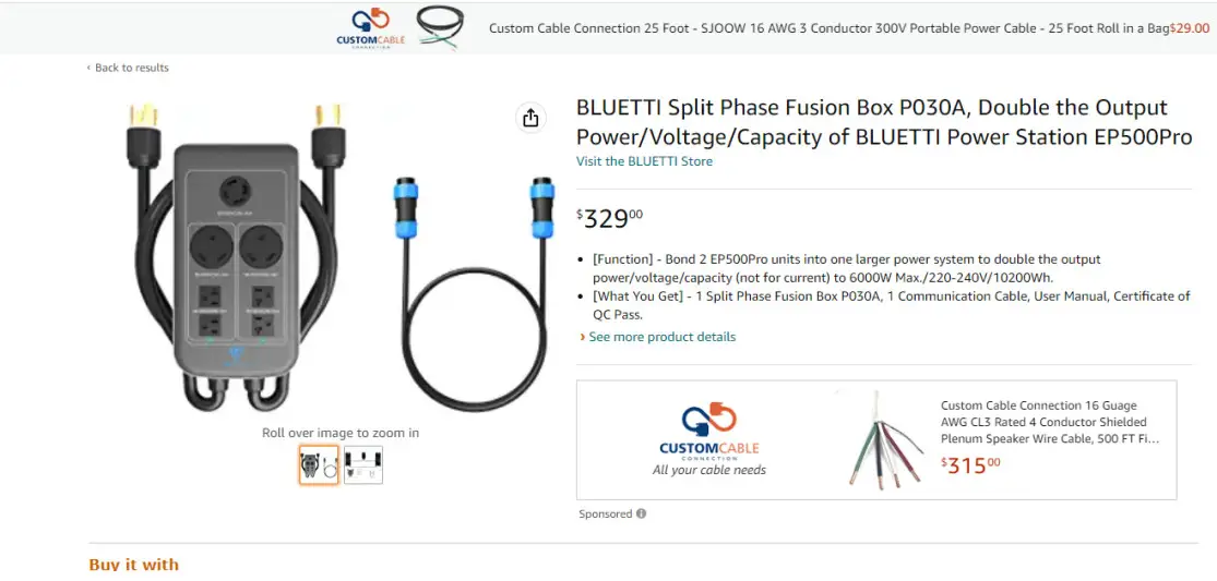 BLUETTI EP500 Pro Solar Power Station - Figure 20