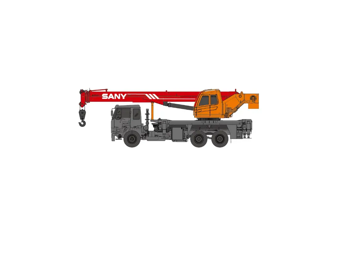 Sany Spc250 25 Tons Lifting Capacity Truck Crane Owner's Manual