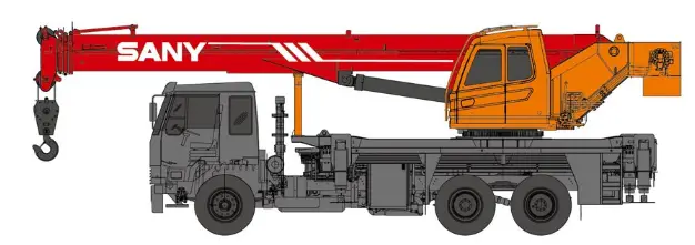 SANY SPC250 25 Tons Lifting Capacity Truck Crane