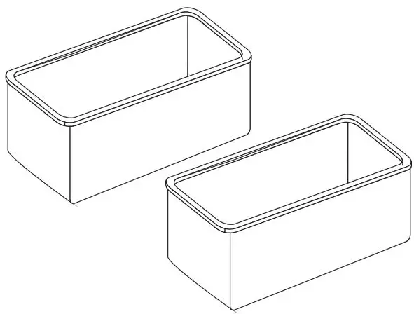 welltime 38x26x17 cm Storage Basket-FIG1