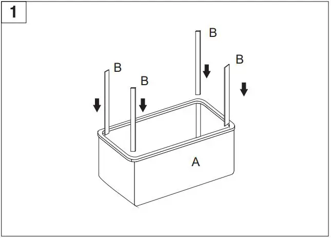 welltime 38x26x17 cm Storage Basket-FIG3