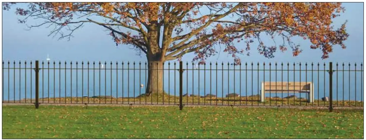 FORTITUDE Ready to Install Steel Railings - MATCHING DOUBLE GATES