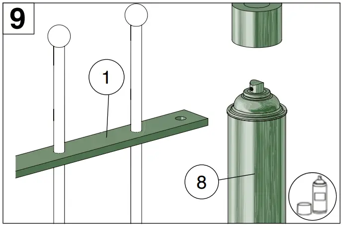 FORTITUDE Ready to Install Steel Railings - fig 10