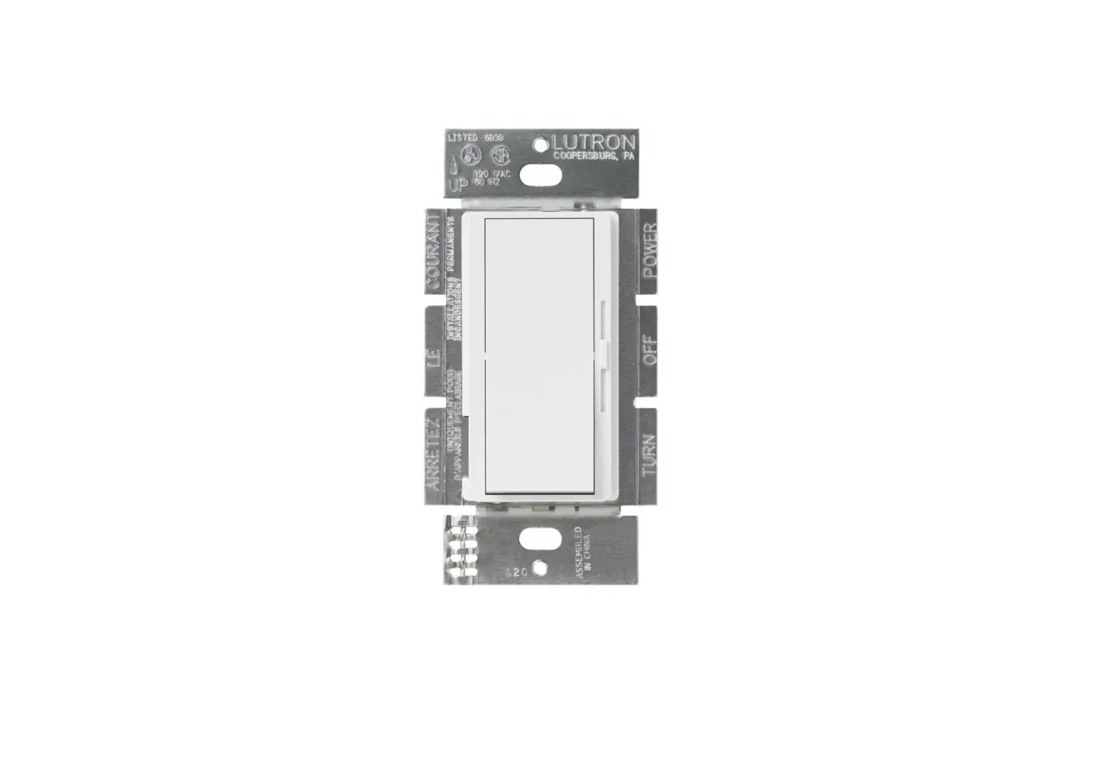 Lutron Dvstv-nhe Diva 0 To 10v Led Dimmer Instruction Manual